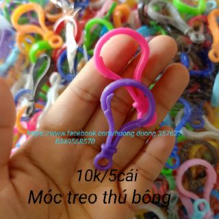 Móc nhựa treo thú bông