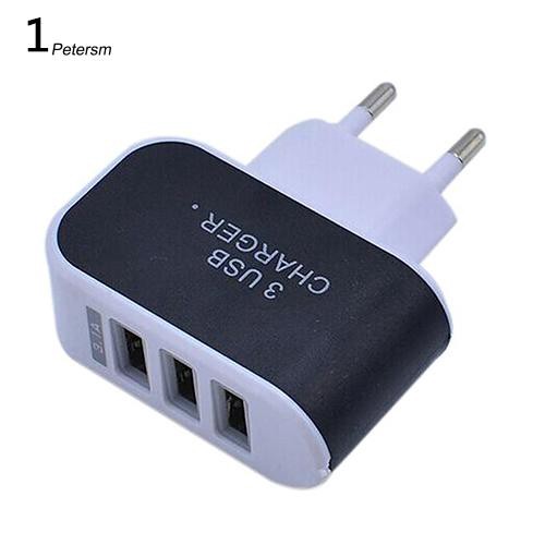 Bộ sạc 3 cổng USB ptsm _ 3.1A