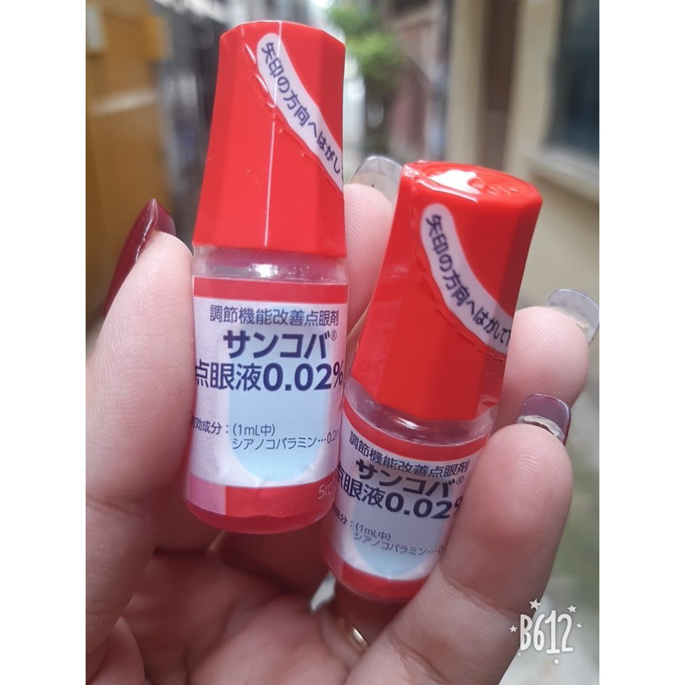 [Hàng bệnh viện Nhật] Thuốc Nhỏ mắt Sancoba Santen chữa cận thị và chống cận thị 0.02% NHẬT BẢN 5ml | BigBuy360 - bigbuy360.vn