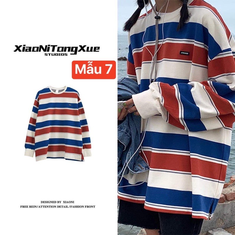 ÁO PHÔNG DÀI TAY NHIỀU MẪU CHẤT DA CÁ