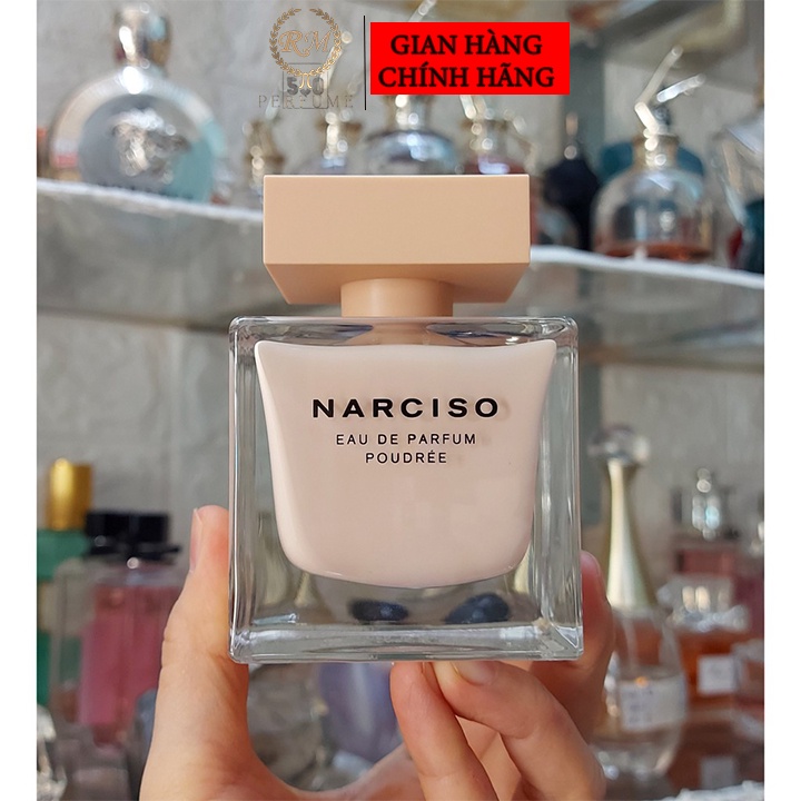 Nước Hoa Nữ Narciso Poudree Chai 10ml, Chai Lùn Màu Phấn