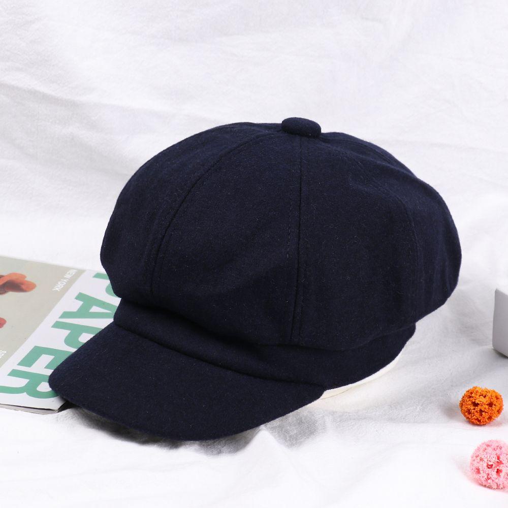 Mũ Beret Cotton Phong Cách Thời Trang Thu Đông Cho Nữ