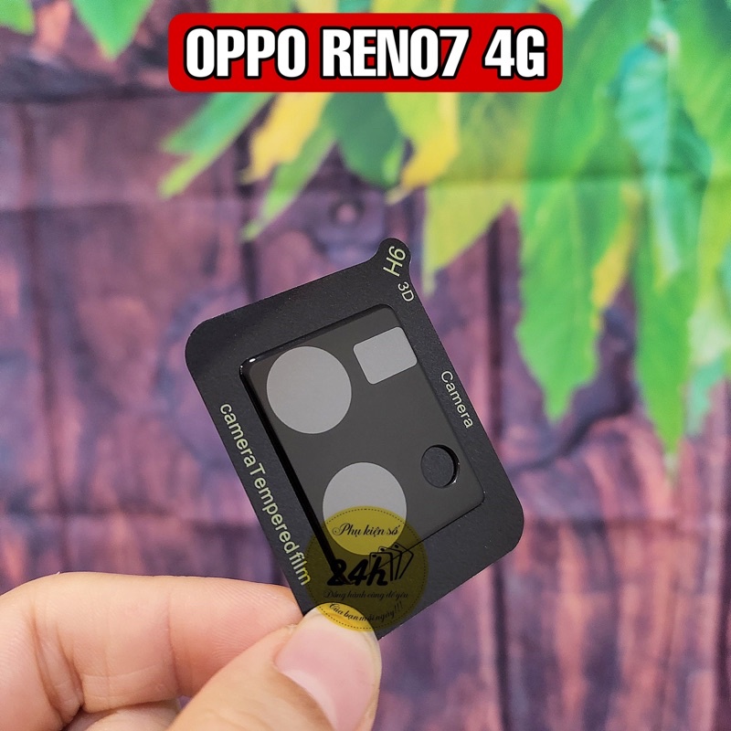 Kính cường lực camera OPPO Reno 8 8 Z  7 5G Reno 7 Z Reno 6 6 Z Reno 7 4G Reno 5 Reno 4 Reno 4 pro viền đen loại xịn