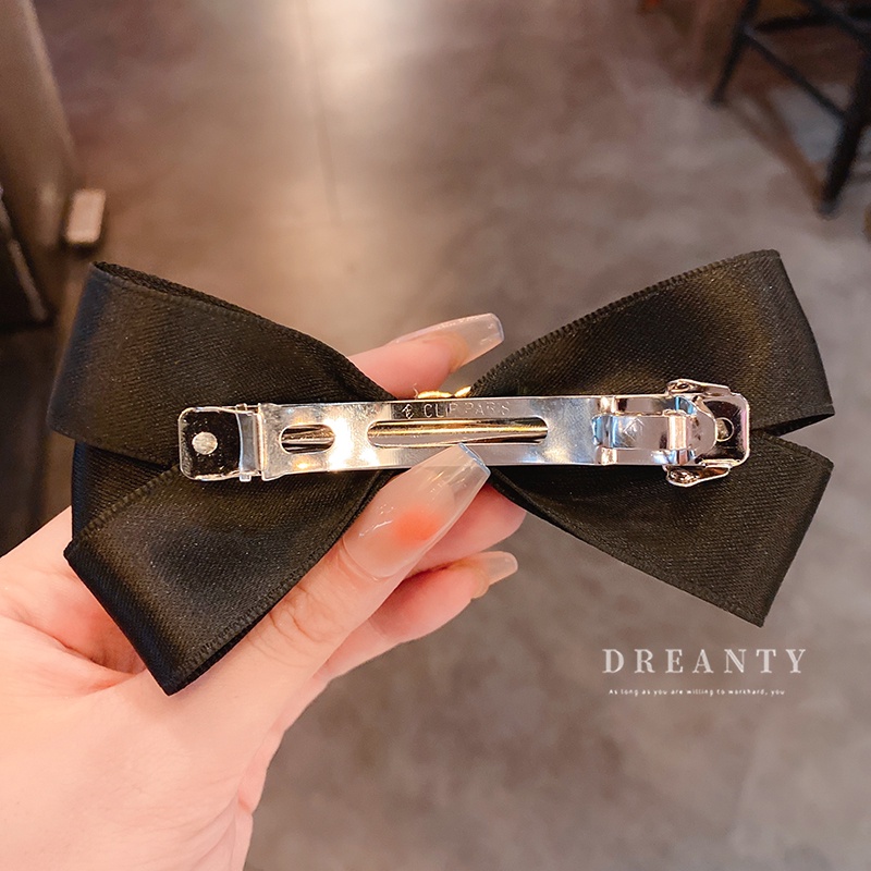 Kẹp Tóc Hình Nơ Phong Cách Hàn Quốc Đơn Giản Cho Nữ