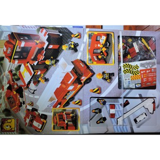 Lắp Ráp Lego, Lắp Ráp Mô Hình Xe Cứu Hỏa