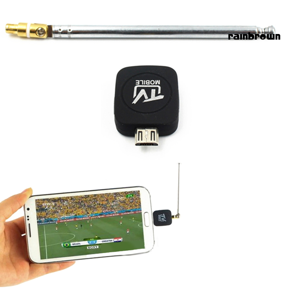 Portable DVB-T TV Receiver Micro USB TV Tuner for Android Mobile Phone Tablet /RXDN/