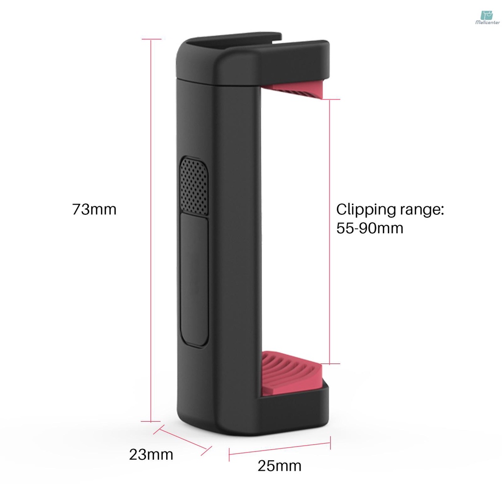 Giá Đỡ Điện Thoại Di Động Live Stream Vlog Mini Có Lỗ Ốc Vít 1/4 Inch 55 Inch