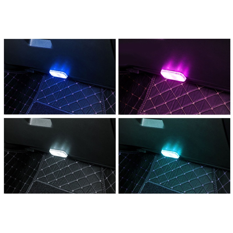 Đèn LED Đọc Sách Gắn Trần Xe Hơi Từ Tính Có Thể Sạc Lại Bằng Cổng Usb