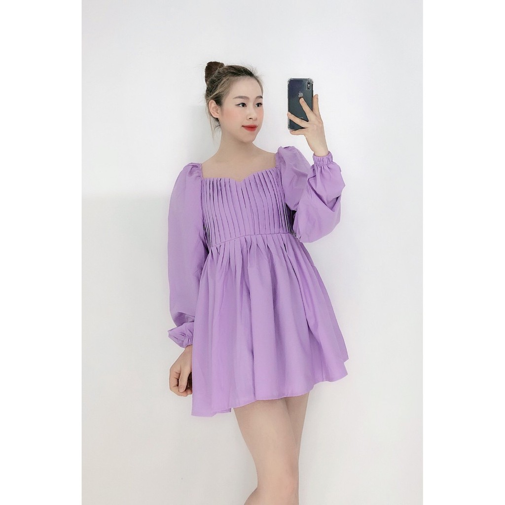 ÁO TRƠN DÁNG XÒE ( ảnh thật + video )