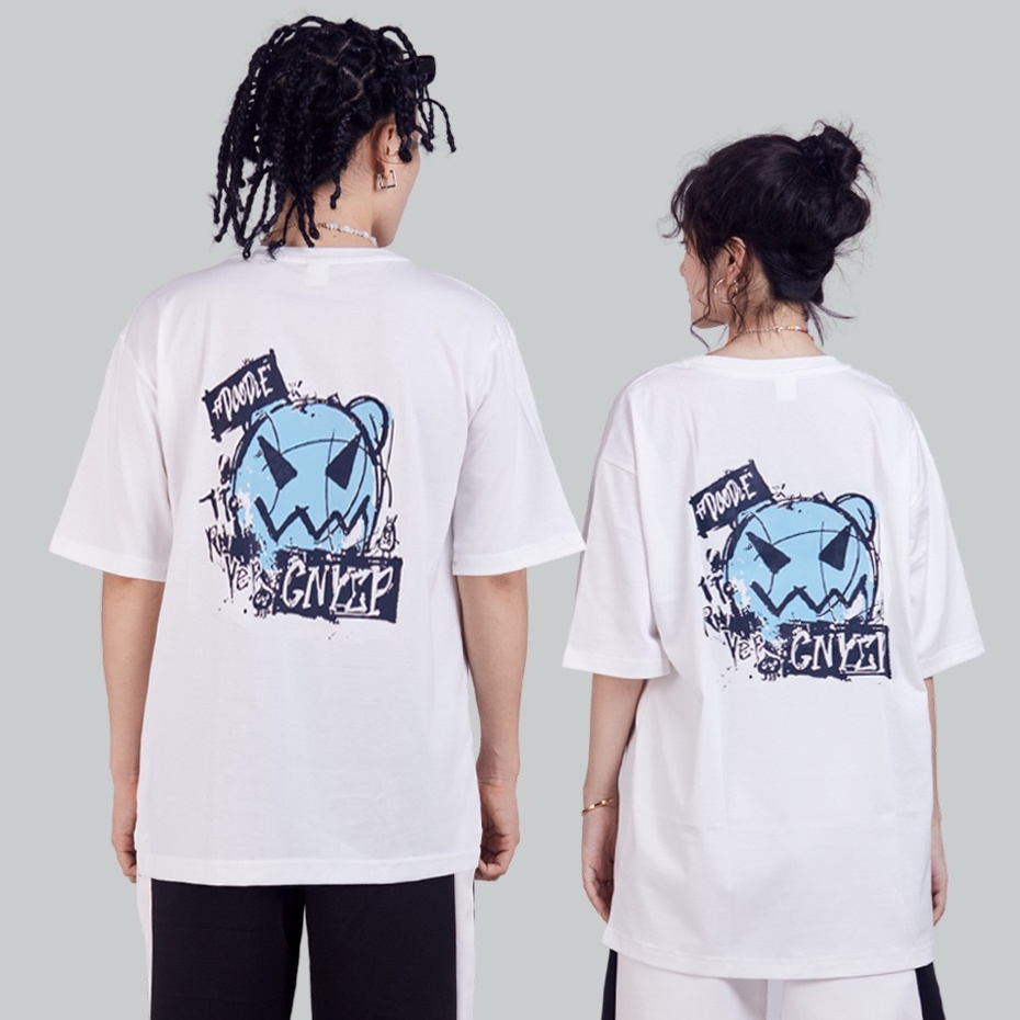 Áo Phông Tay Lỡ QT.House form rộng oversize thun nam nữ Ulzzang MK03