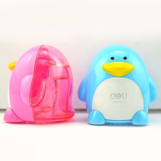 Gọt chì - đồ chuốt bút chì hình chim cánh cụt - deli 0563