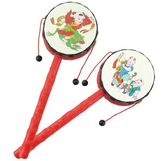 Đồ chơi trống lắc lục lạc trung thu (3 cỡ)