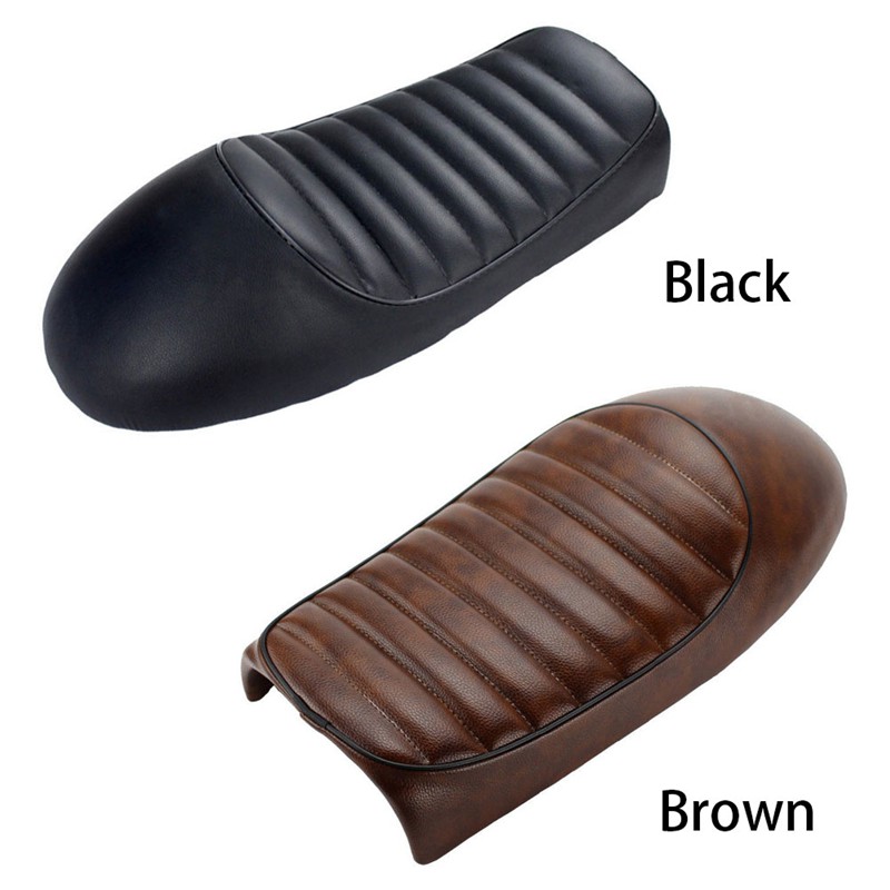Yên xe mô tô Café Racer chất liệu da cao cấp