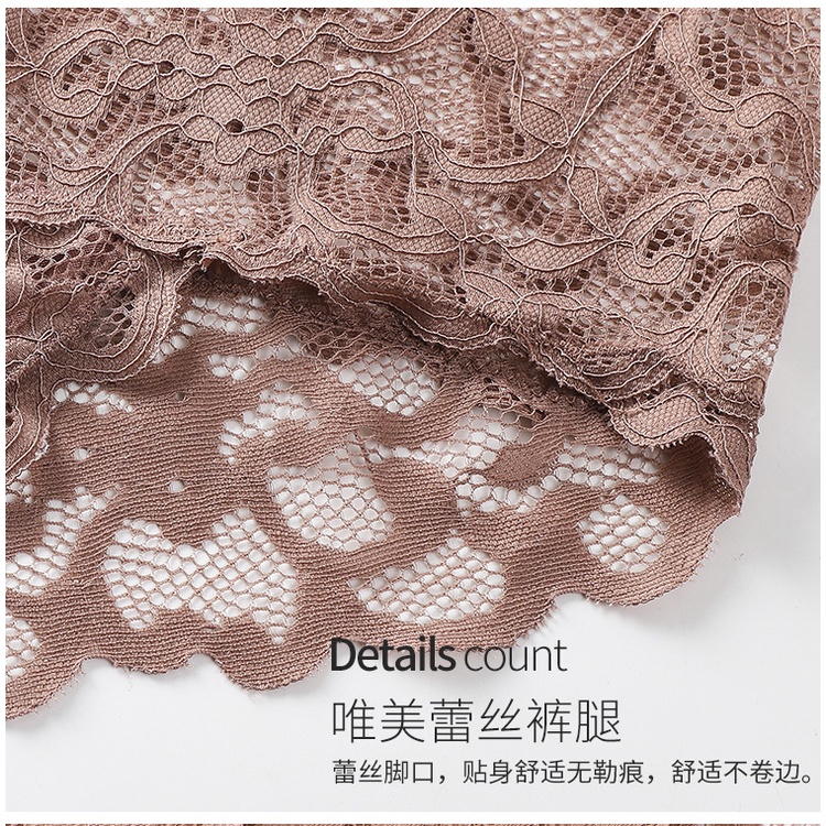 Quần lót ren nữ cao cấp cạp cao có size to bigsize siêu đẹp siêu sexy đáy lót cotton kháng khuẩn - QL022 | BigBuy360 - bigbuy360.vn