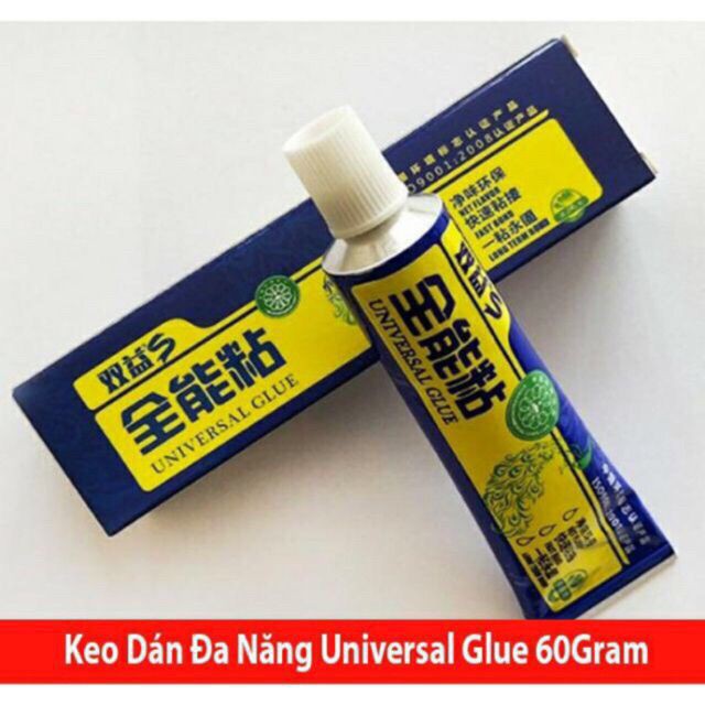 [Xả kho + free ship] Keo dán đa năng siêu bền universal glue 60 gram