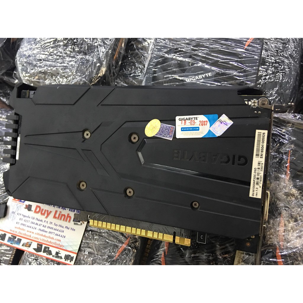 Vga Gigabyte GTX 1050 2GB GDDR5 đẹp leng keng 95