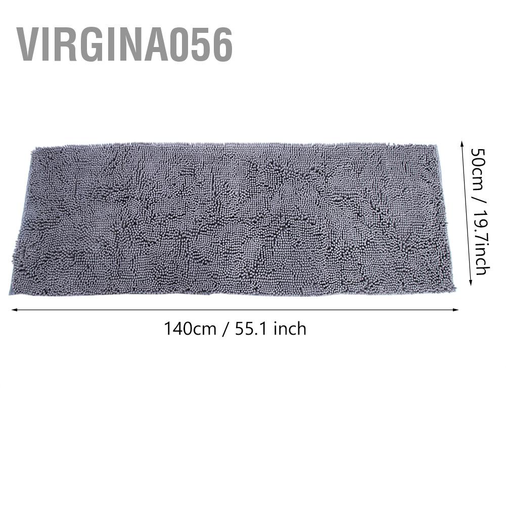 Virgina056 Virgina056 Chenille Chống trượt thấm nước Phòng tắm khách