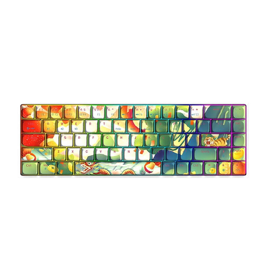Bàn phím cơ không dây Newmen GM680 / GM680 Jungle v2 Dual mode BT5.0 & Wired Hotswap gateron pro,kailh box switch