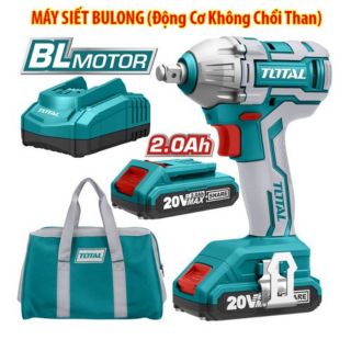 Máy siết buloong dùng pin Lithium 20v total TIWLI2001
