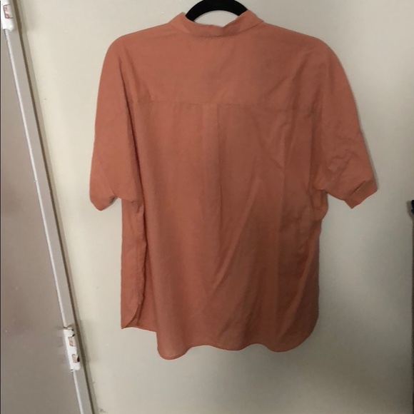 Áo Vải Rayon Ngắn Tay Uniqlo Nhật Bản - mã 404553
