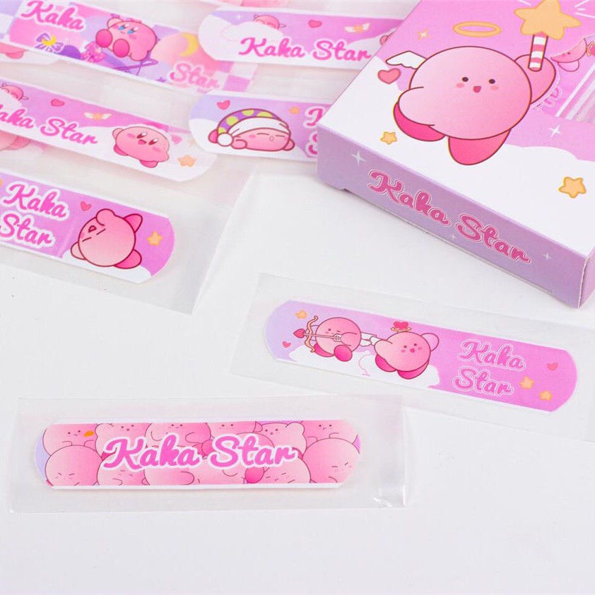 Băng Cá Nhân Cute, Băng Cá Nhân Hộp 20 Miếng Mẫu Hồng Xinh Xắn