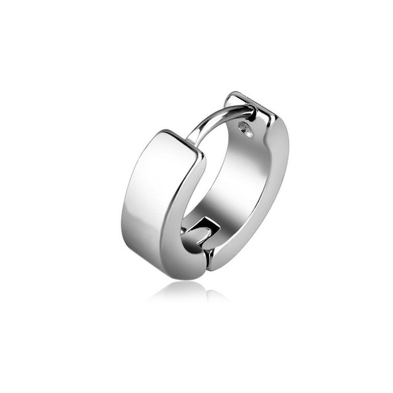 Khuyên Tai Unisex Cá Tính Kiểu Kẹp hình chữ thập Bấm Lỗ Tai (1 chiếc)