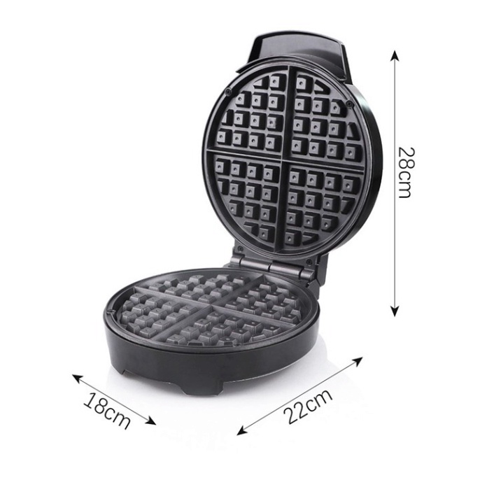 Máy Làm Bánh Waffle , Bánh Tổ Ong HELMUT 1000W