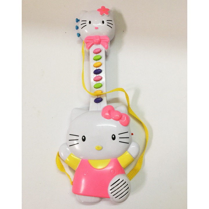 Bộ Đồ Chơi Đàn Hello Kitty Gồm 3 Chiếc Khác Biệt, Màu Hồng Đặc Trưng, Phát Nhạc Vui Nhộn