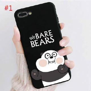 Ốp điện thoại hình We Bare Bears cho Samsung Galaxy J2 J4 J5 J6 J8 J7 Core Pro Prime A5 A6 A7 A8 A9 Plus Star 2017 2018