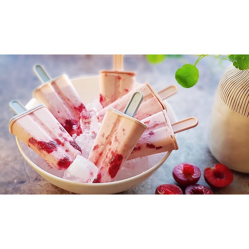 Khuôn làm kem Kari INOCHI, không dính thành đá lấy kem dễ dàng. GIAO MÀU NGẪU NHIÊN