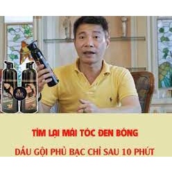 Sin Hair - Dầu Gội Phủ Bạc Sin Hair 500ml- Sin Hair 100% Phủ Bạc Nhân Sâm Phủ Đen Phủ Nâu Tóc Tự Nhiên Số 1 Nhật Bản