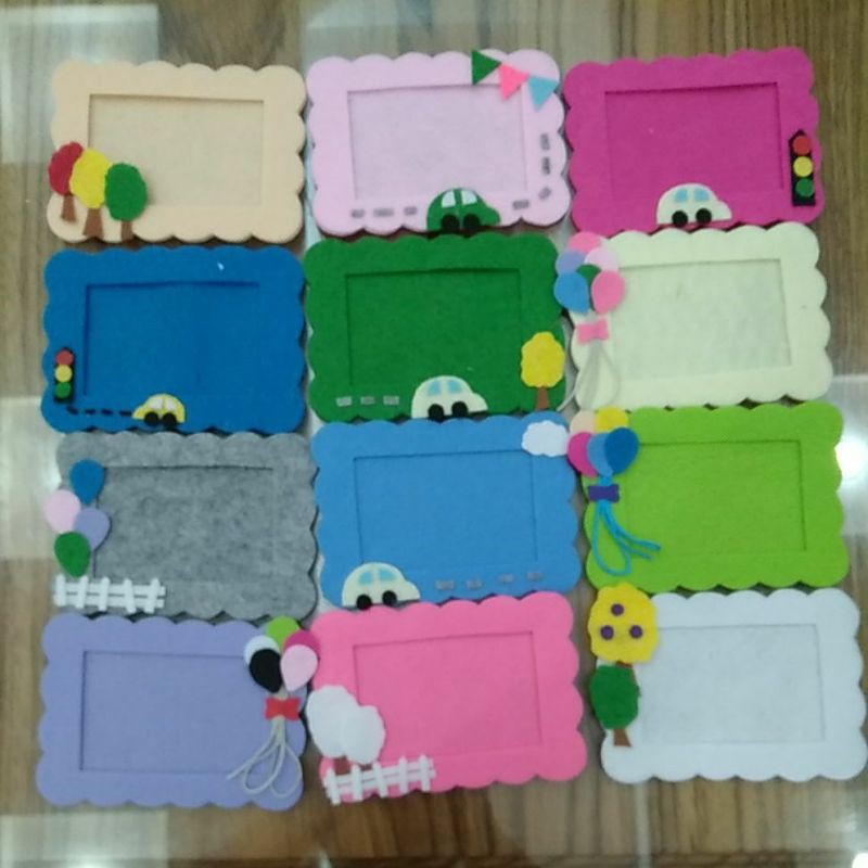 Khung ảnh handmade vải nỉ