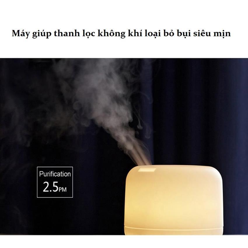 Máy Khuếch Tán Tinh Dầu Benice Aroma Difuser Diffuser A770 - Có Điều Khiển, Đèn Led Đổi Màu Độc Đáo, Giữ Ẩm