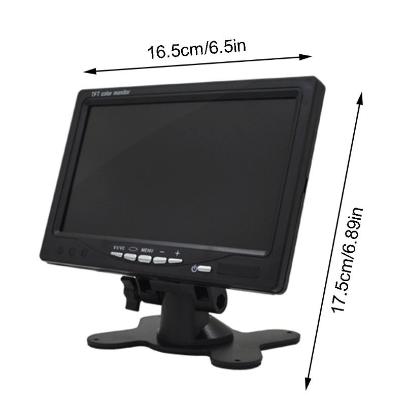 Màn Hình Hiển Thị Lcd 7 Inch Cho Xe Hơi