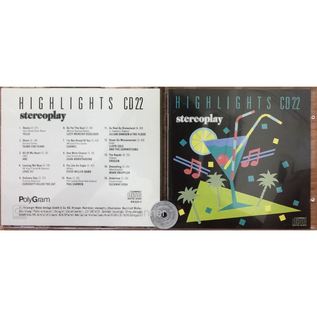 stereomate - CD gốc: Stereoplay Highlights CD 22 [Audiophile]