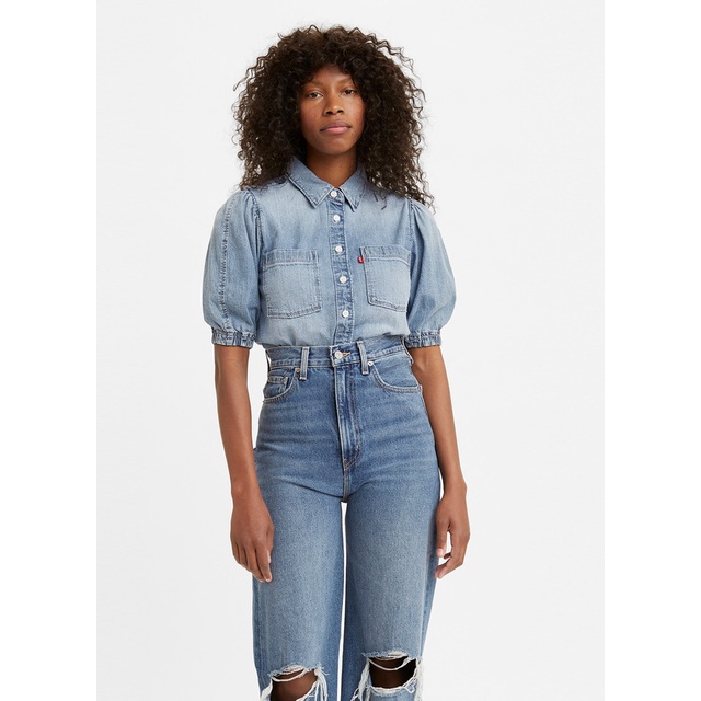 LEVI'S - Áo Sơ Mi Nữ Tay Ngắn A0843-0000  