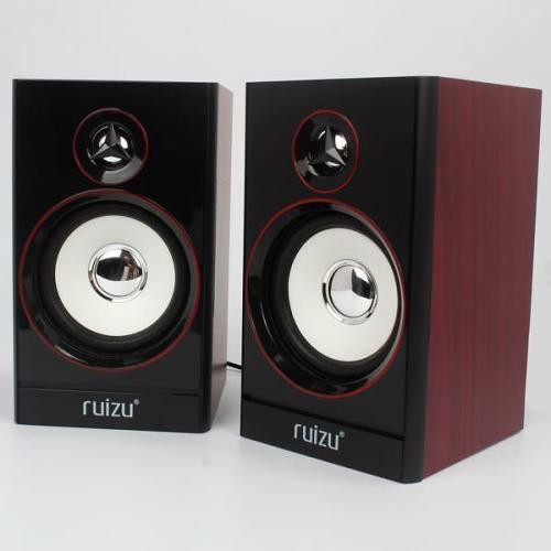Loa Vi Tính 2.0 Ruizu RS820 - Âm Thanh Sống Động (Đen)
