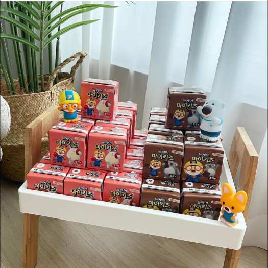 Sữa nước Pororo Deasang 150m Pororo Nucare Mykids Vị Dâu, Socola 150ml