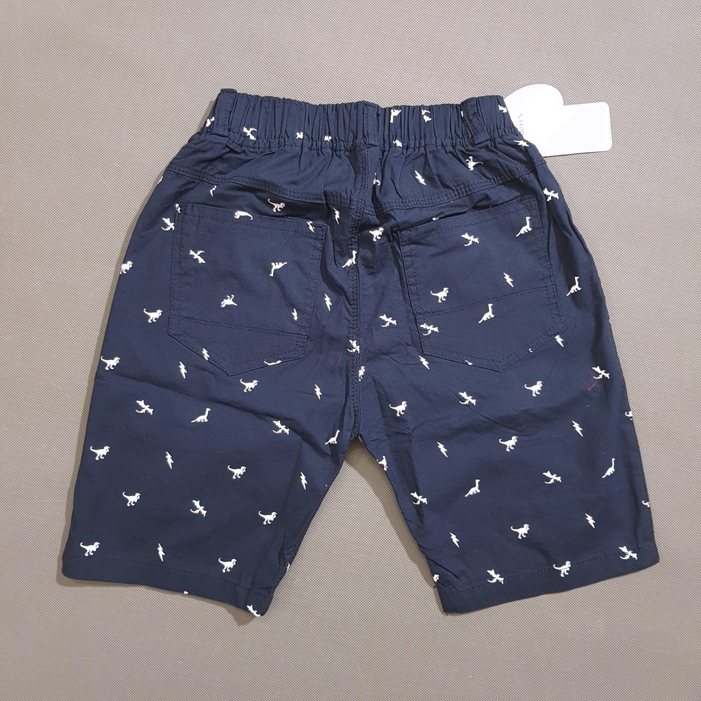 Quần kaki ;lửng bé trai họa tiết mũi tến cá tính