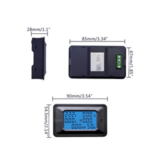 Thiết Bị Đo Công Suất Điện Tử 20/100a Ac Màn Hình Lcd