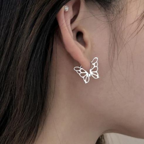 (0129) Khuyên Tai Viền 🦋 Sáng Tạo Cá Tính Phong Cách Vintage