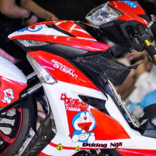 Tem Trùm Doremon Đỏ Trắng