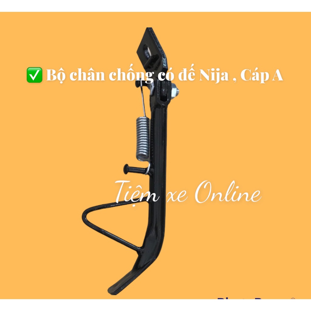 Full bộ chân chống cạnh xe máy , điện nija, cáp a