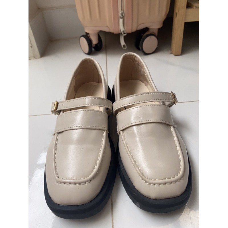 Giày Mary Jane Retro Trắng kiểu Loli xinh xắn | BigBuy360 - bigbuy360.vn
