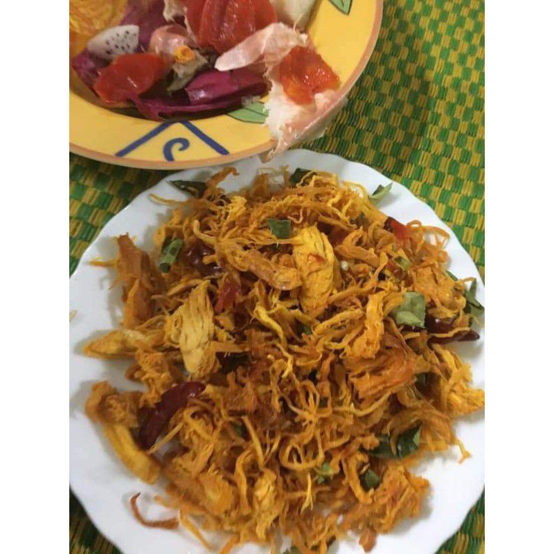 1kg khô gà lá chanh loại siêu ngon_đậm vị