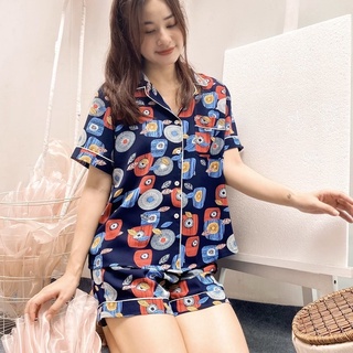 [O] VIBES Đồ bộ Pijama ngắn Leaf Py Set