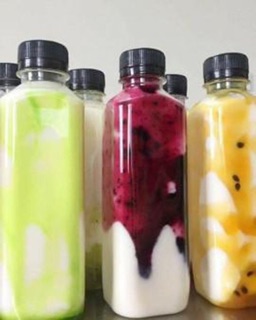 200 chai nhựa đựng trà sữa