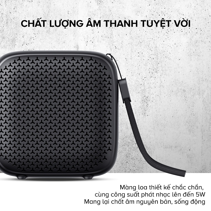 Loa Không Dây HAVIT SK838BT, Bluetooth 5.0, Kháng Nước IPX5, Công Suất 5W, Nghe Đến 8H - Chính Hãng BH 12 Tháng