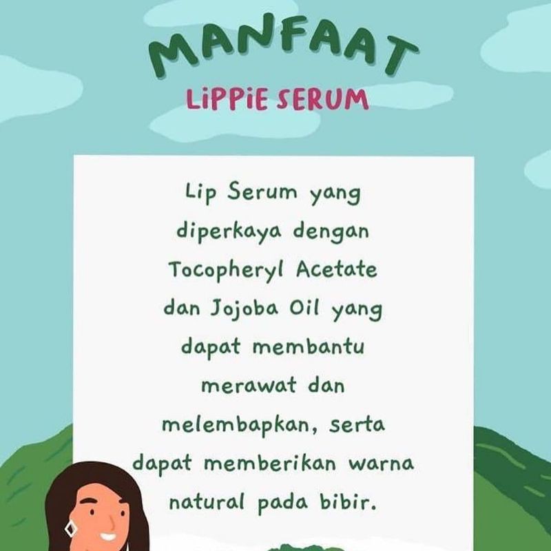 (hàng Mới Về) Serum Dưỡng Da Môi Lippie Review Tasya