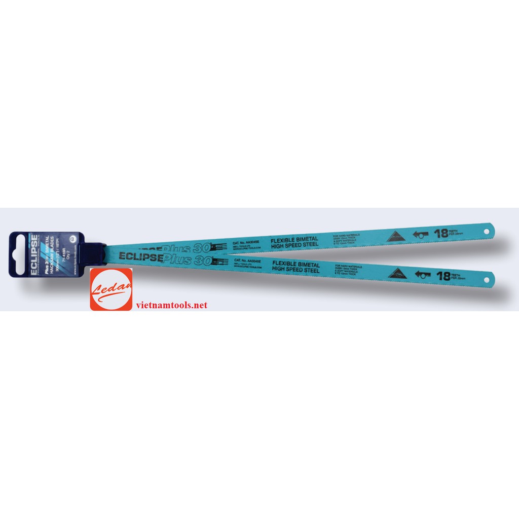 Lưỡi cưa sắt mini eclipse – Retail Pack Hacksaw Blades